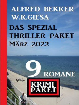 cover image of Das Spezial Thriller Paket März 2022